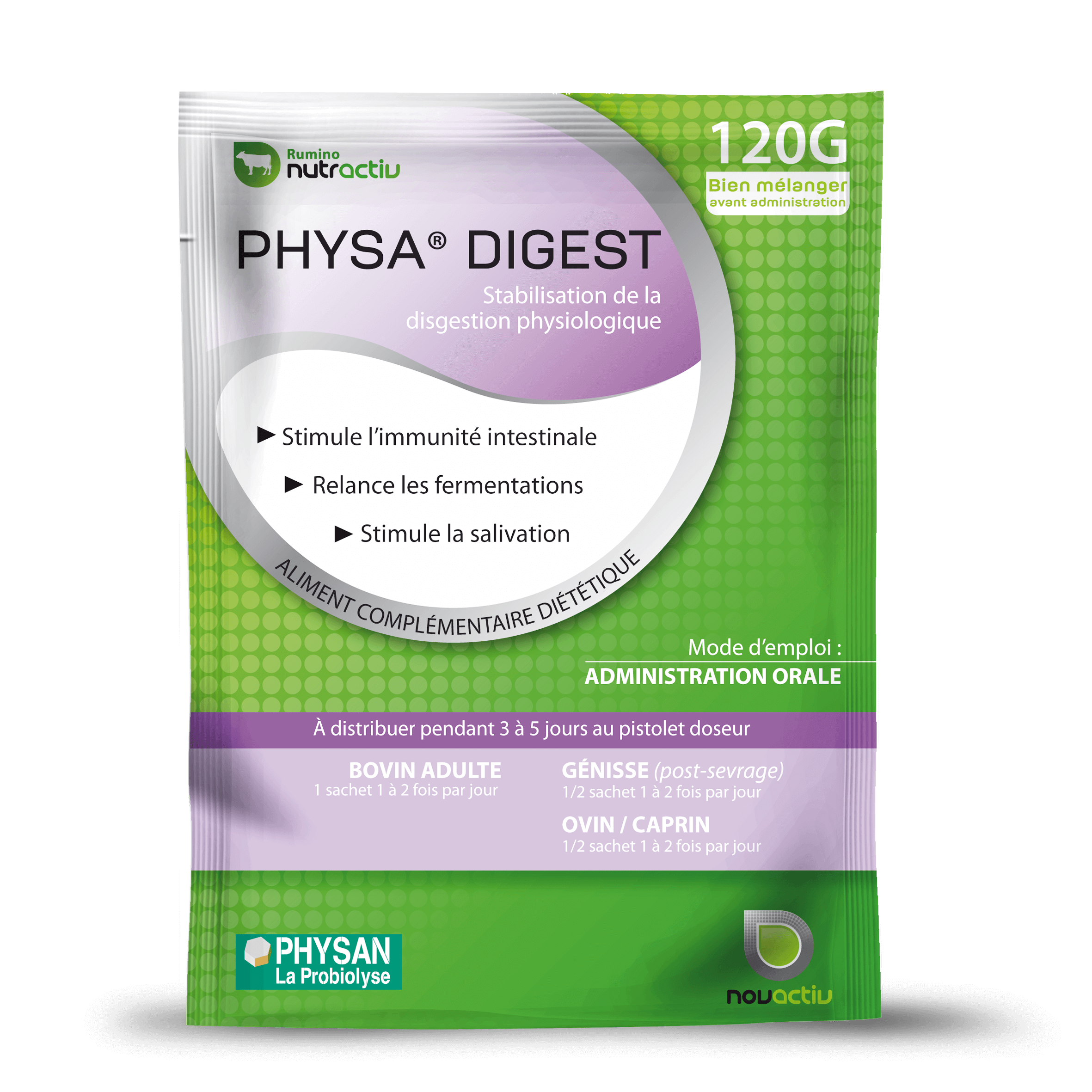 PHYSA DIGEST : relance de l'appétit - Physan