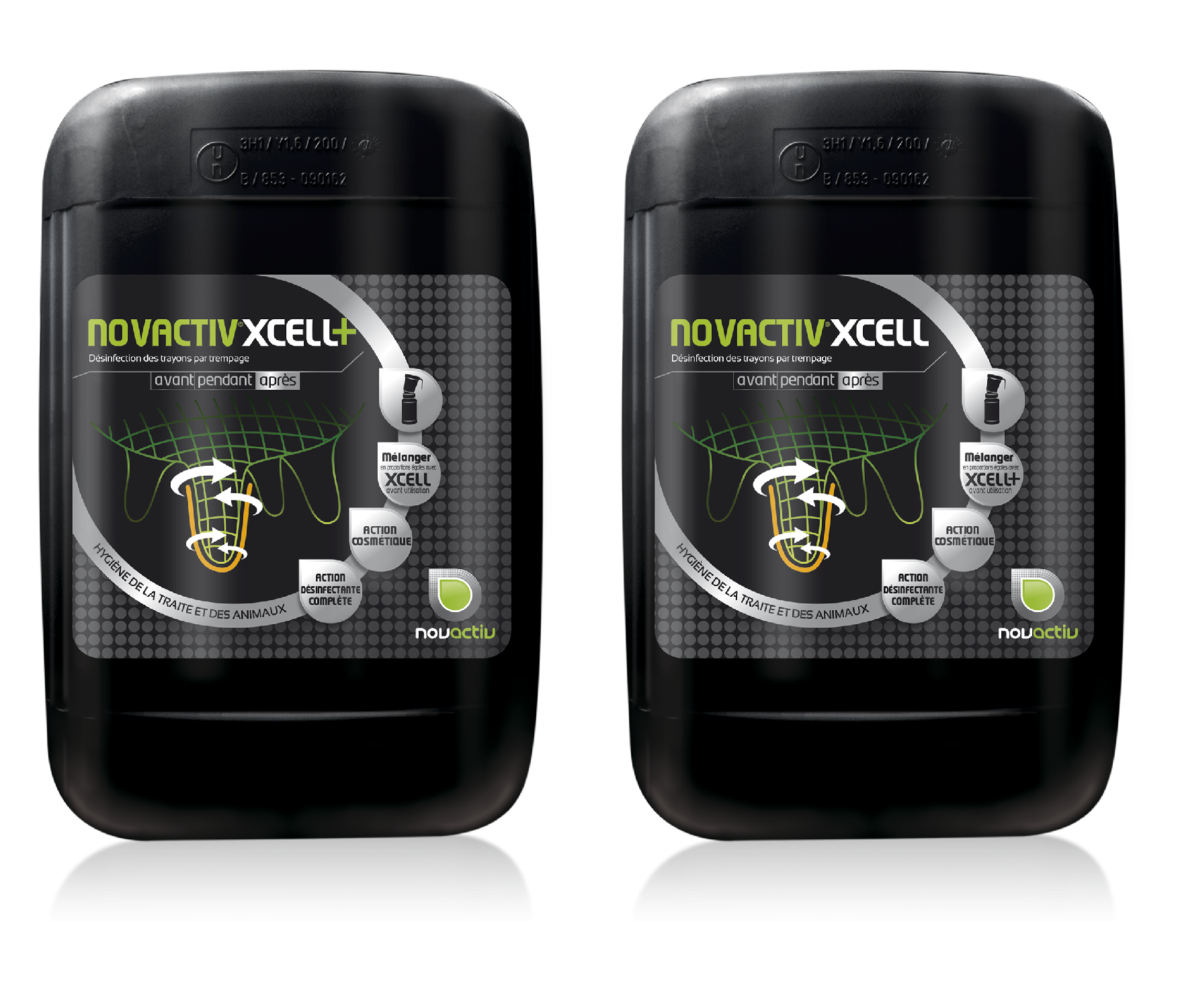 NOVACTIV XCELL MIX : Dioxyde de chlore, effet barrière